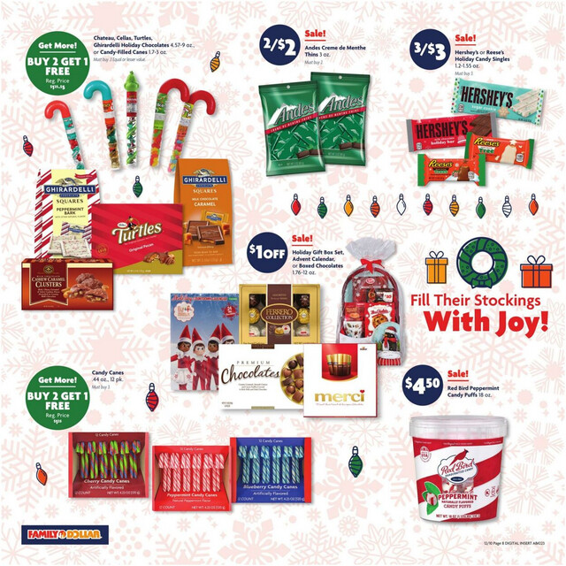 Family Dollar Ad from 12/10/2023