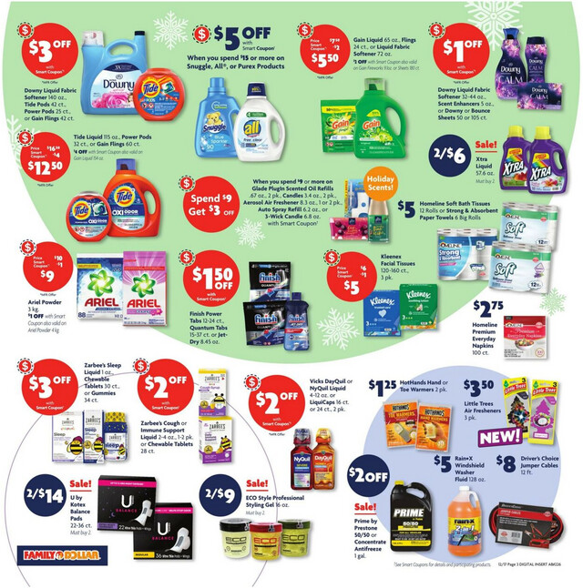 Family Dollar Ad from 12/17/2023