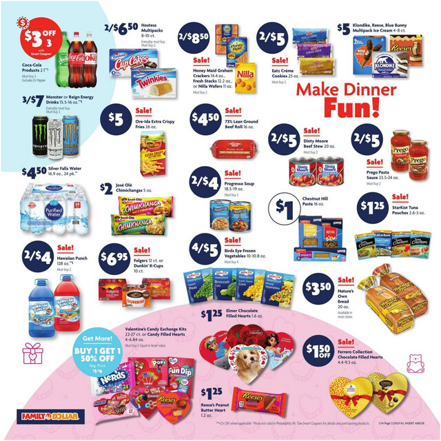 Family Dollar Ad from 01/14/2024