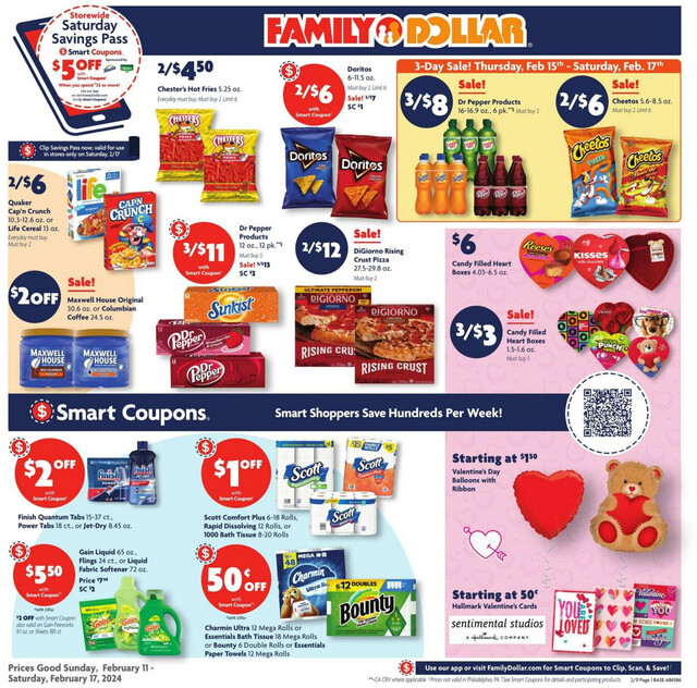 Family Dollar Ad from 02/11/2024