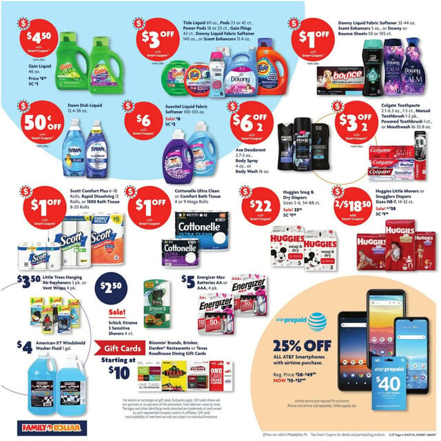 Family Dollar Ad from 03/17/2024