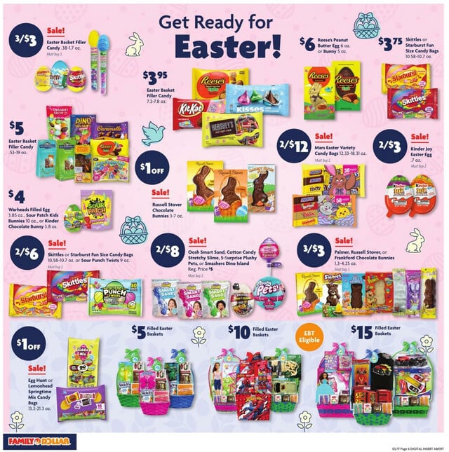 Family Dollar Ad from 03/17/2024