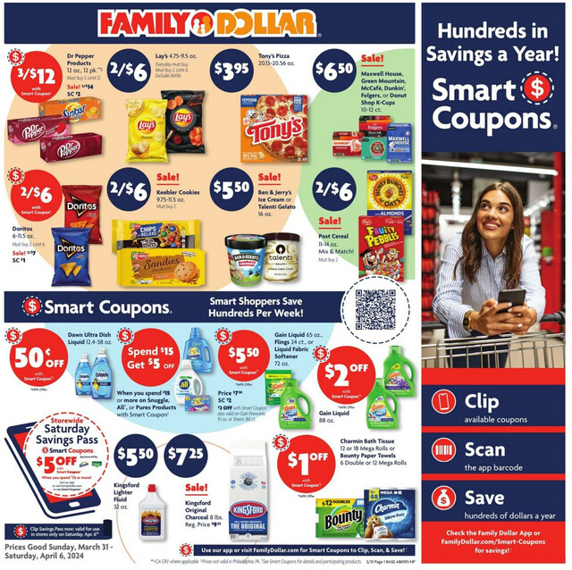 Family Dollar Ad from 03/31/2024