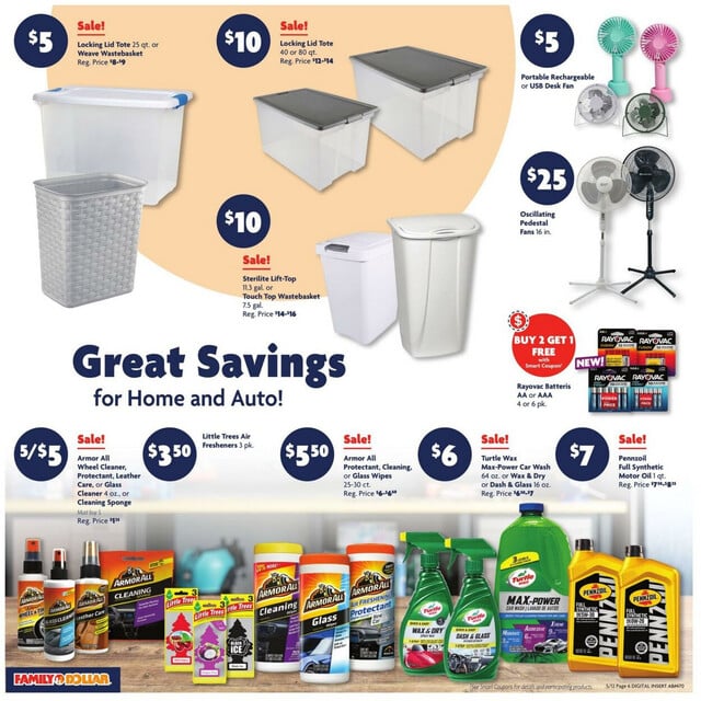 Family Dollar Ad from 05/12/2024