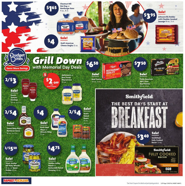 Family Dollar Ad from 05/19/2024