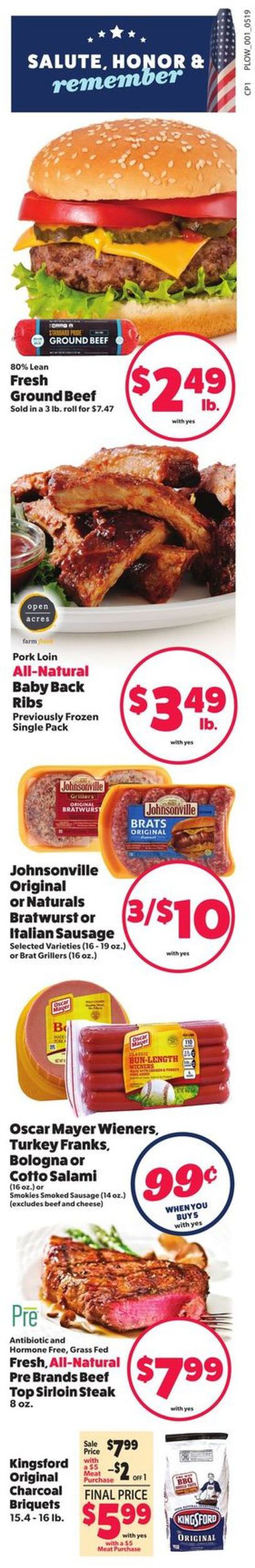 Family Fare Ad from 05/19/2019