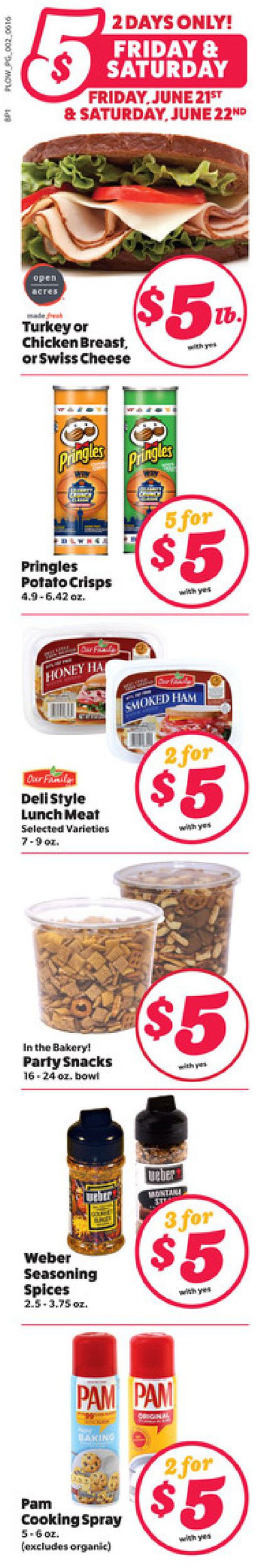 Family Fare Ad from 06/16/2019