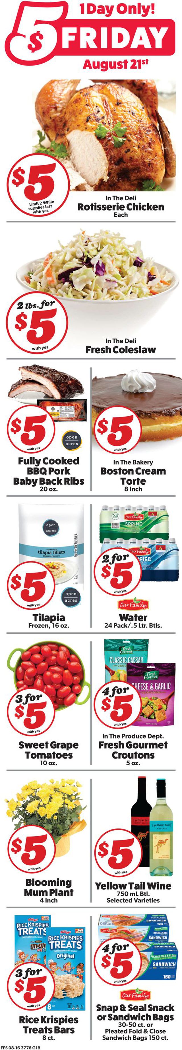 Family Fare Ad from 08/19/2020