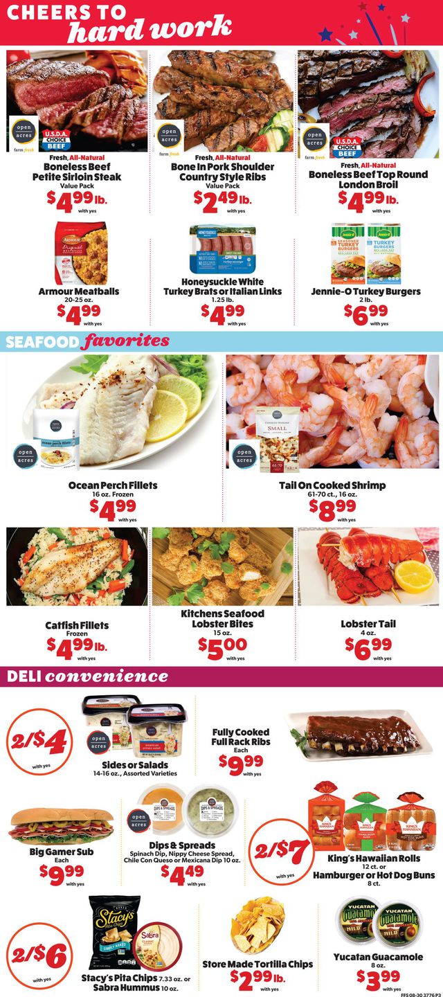 Family Fare Ad from 09/02/2020
