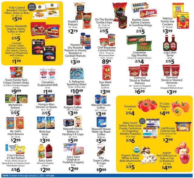 Family Fare Ad from 10/04/2020