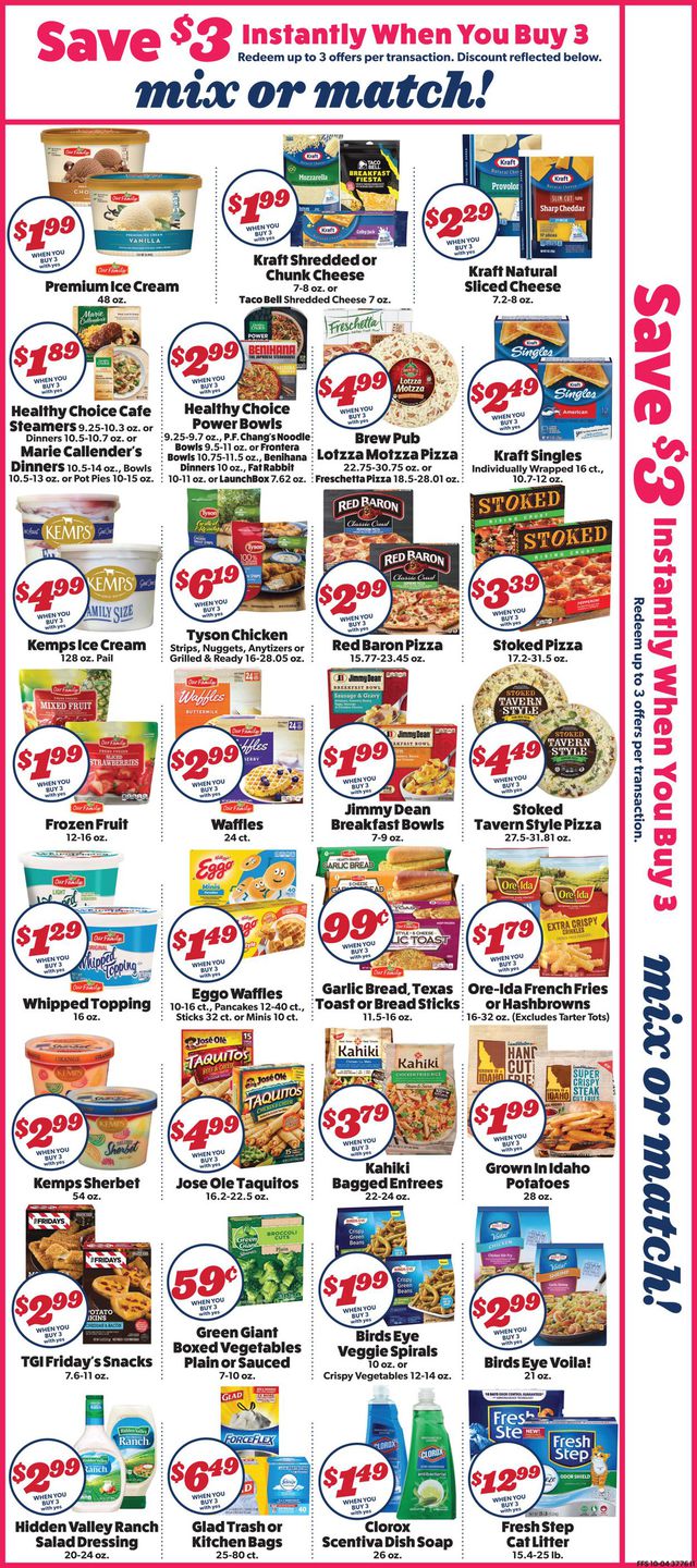 Family Fare Ad from 10/07/2020