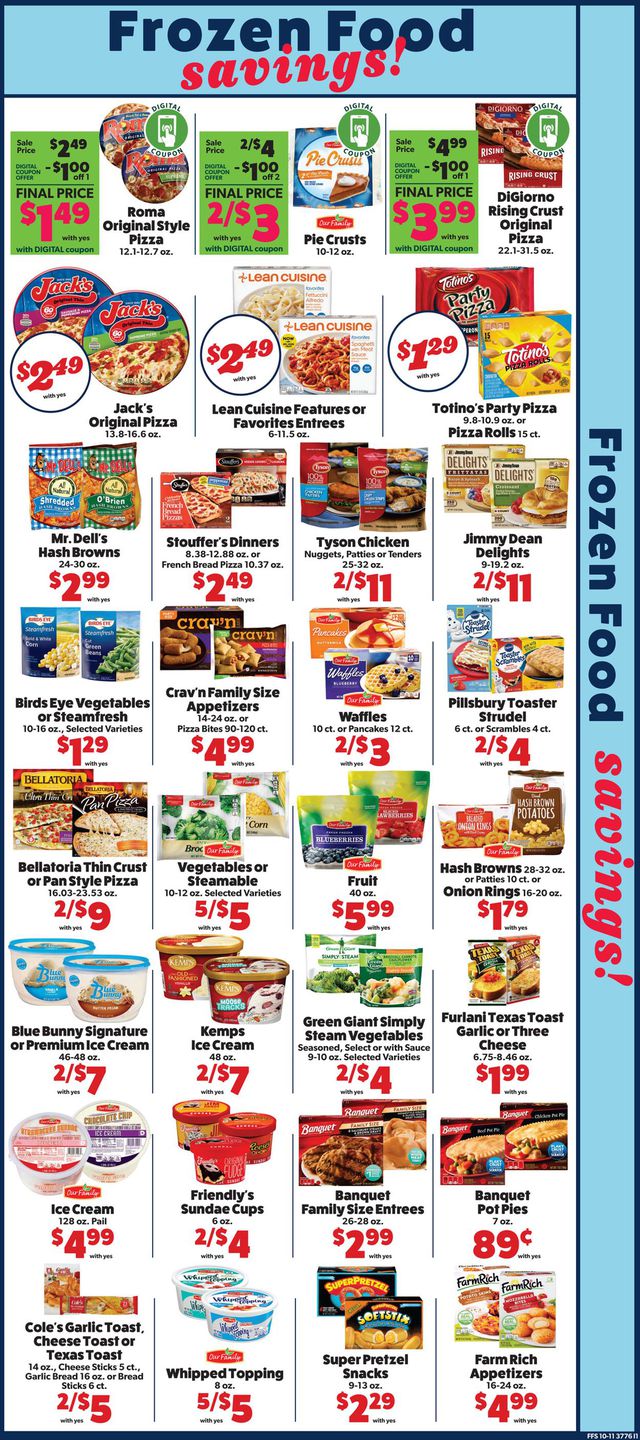 Family Fare Ad from 10/14/2020