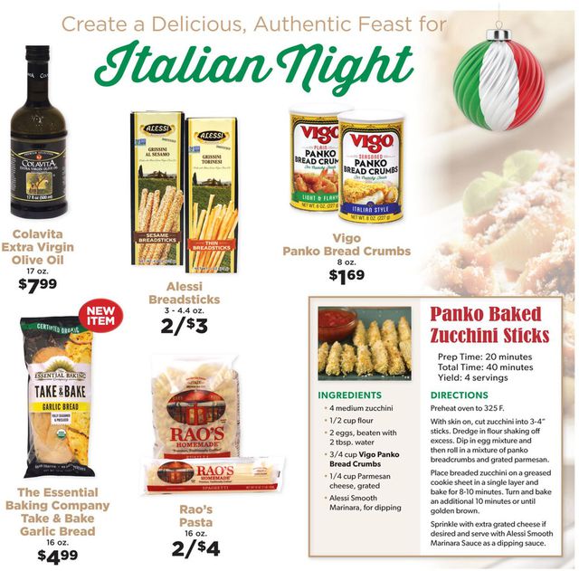 Family Fare Ad from 11/01/2020