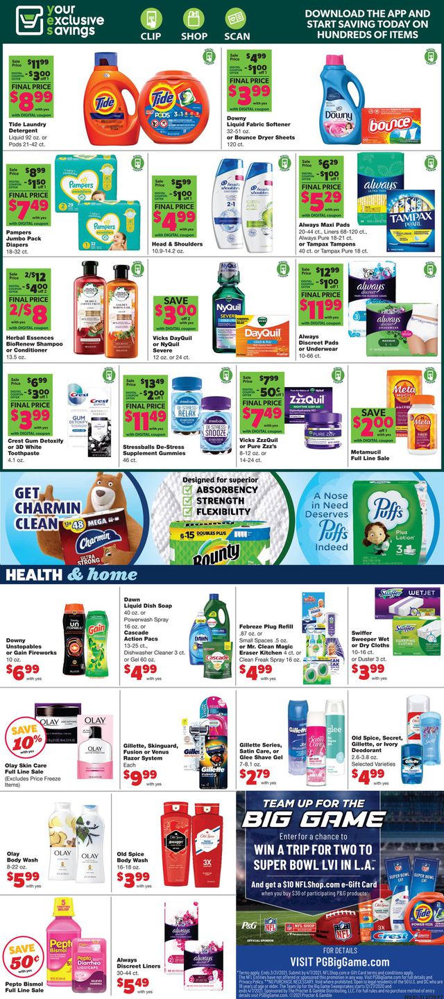 Family Fare Ad from 02/03/2021