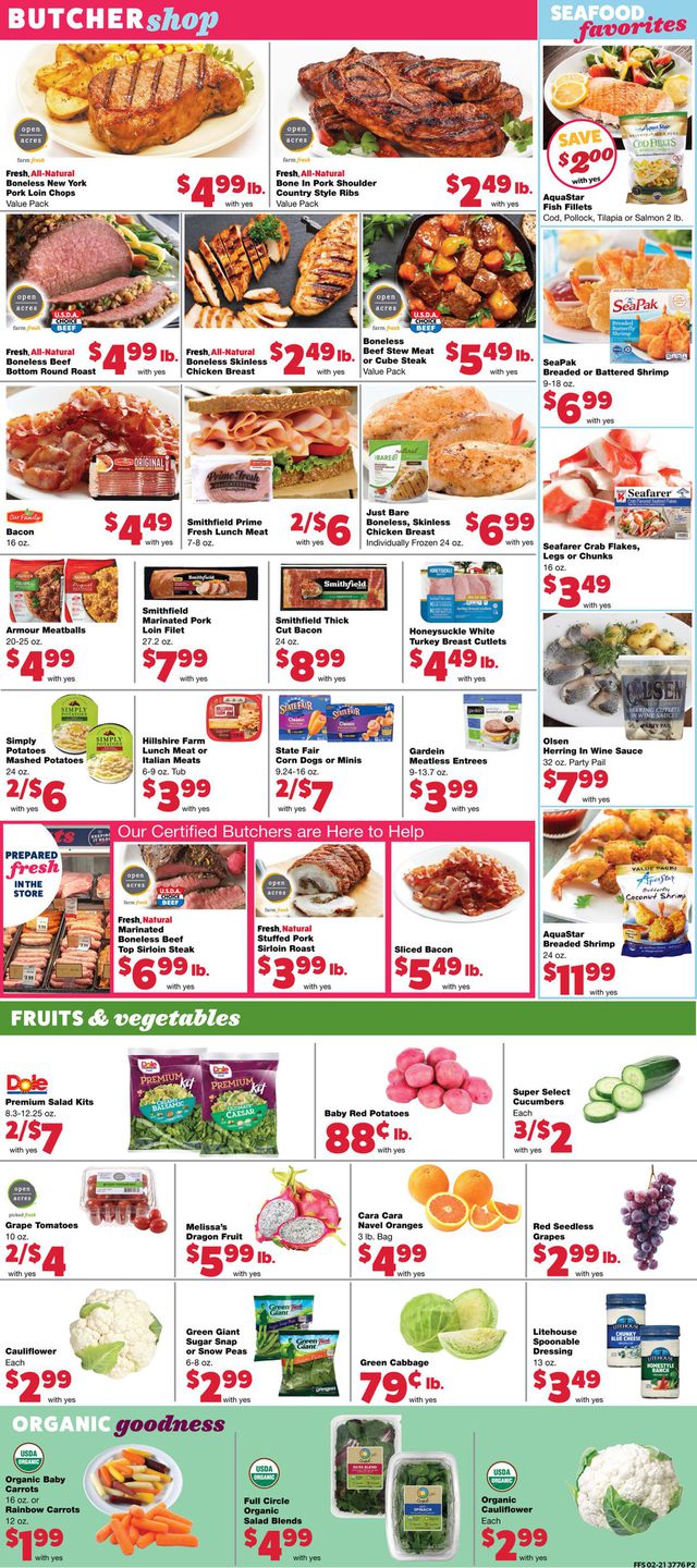 Family Fare Ad from 02/24/2021