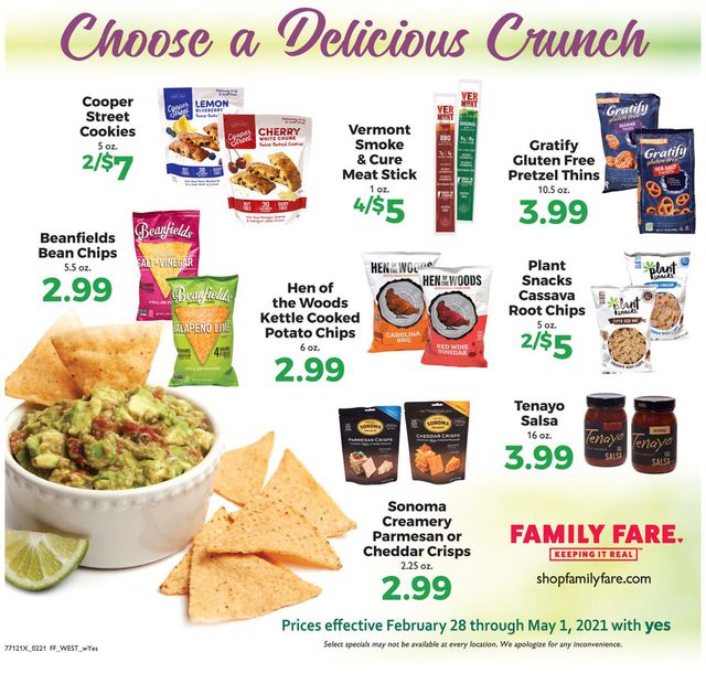 Family Fare Ad from 02/28/2021