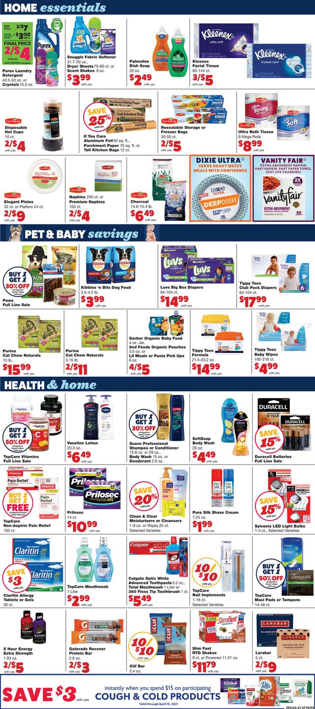 Family Fare Ad from 03/24/2021