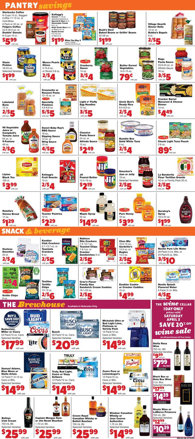 Family Fare Ad from 03/31/2021