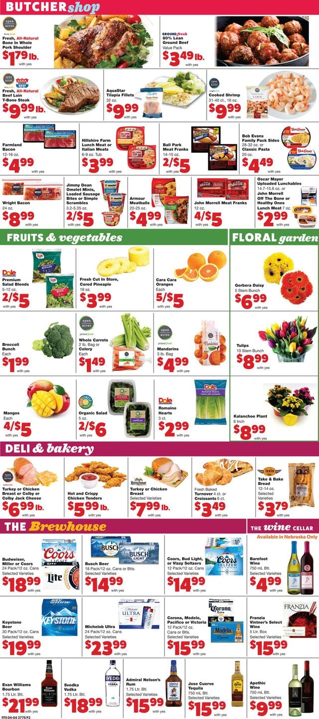 Family Fare Ad from 04/07/2021