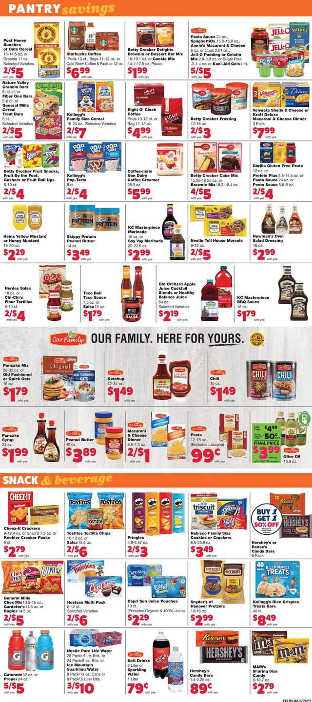 Family Fare Ad from 05/05/2021