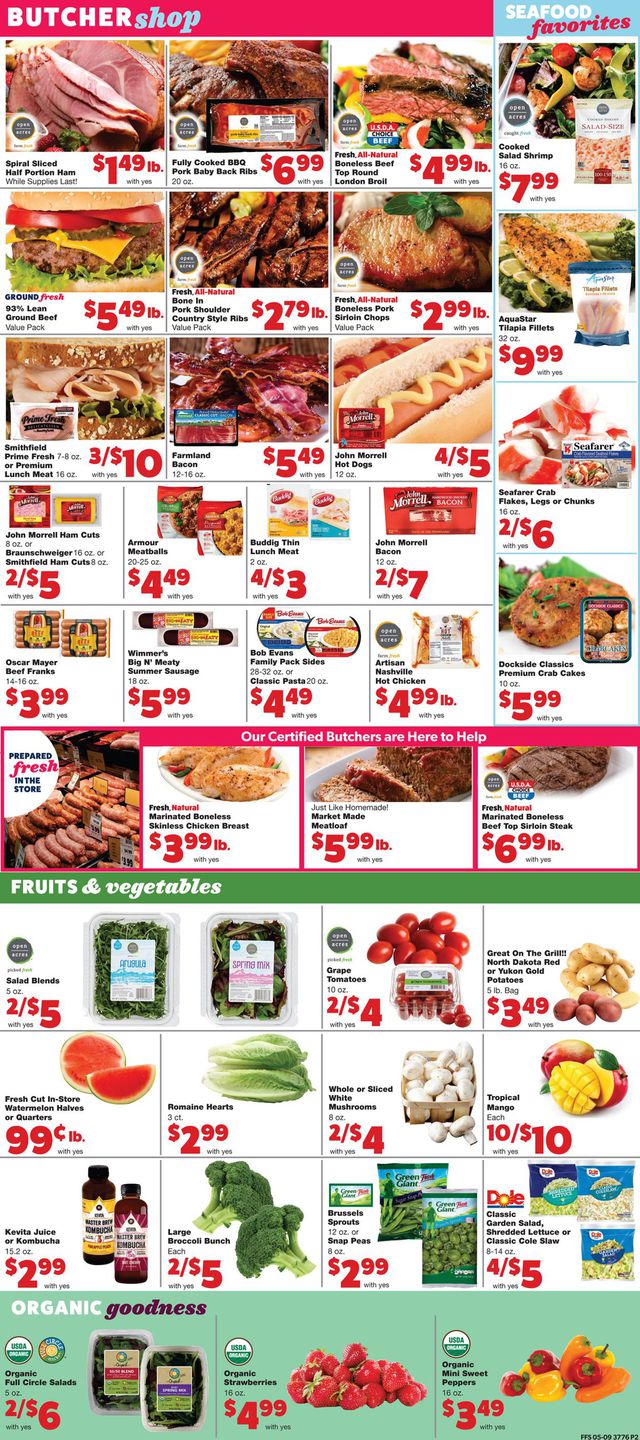 Family Fare Ad from 05/12/2021