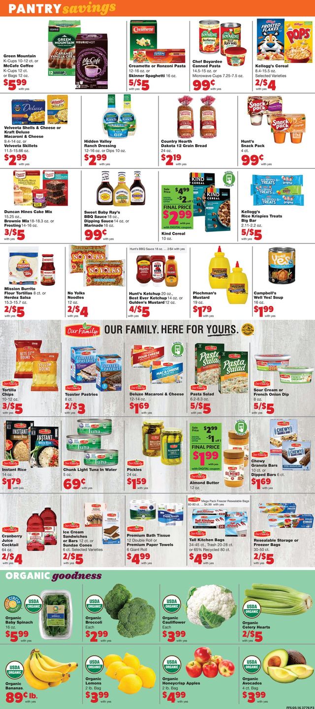Family Fare Ad from 05/19/2021