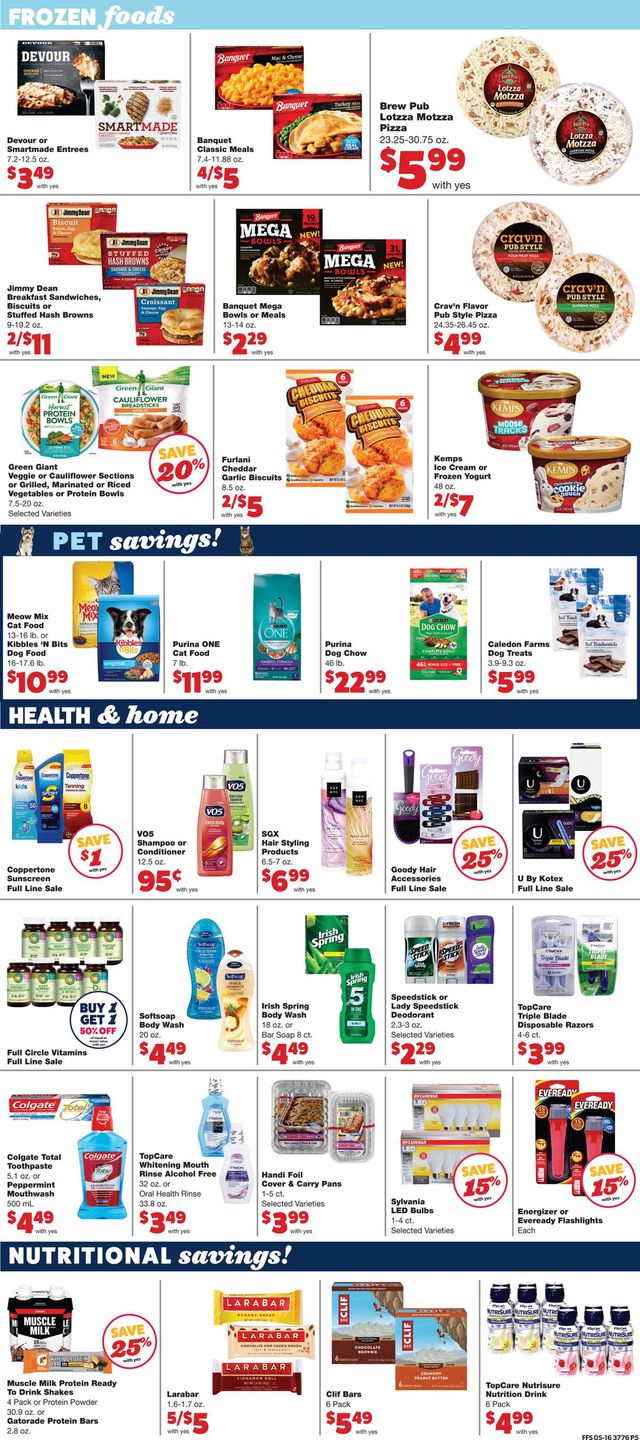 Family Fare Ad from 05/19/2021