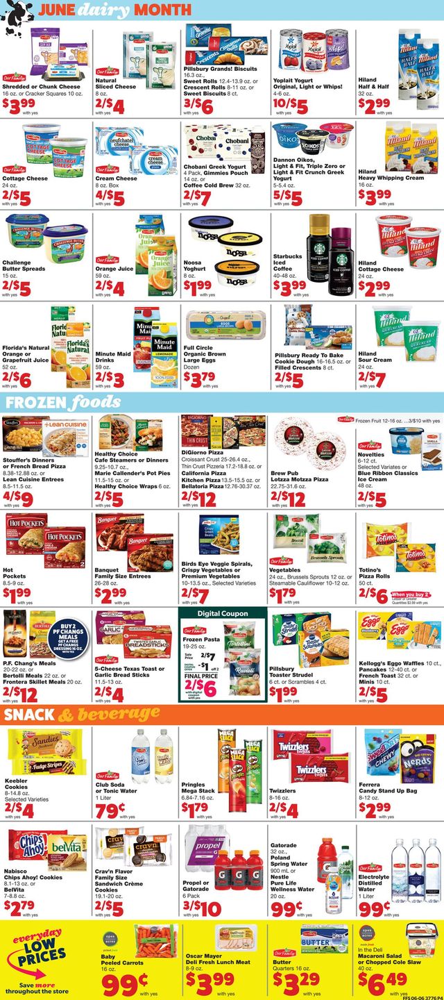 Family Fare Ad from 06/09/2021