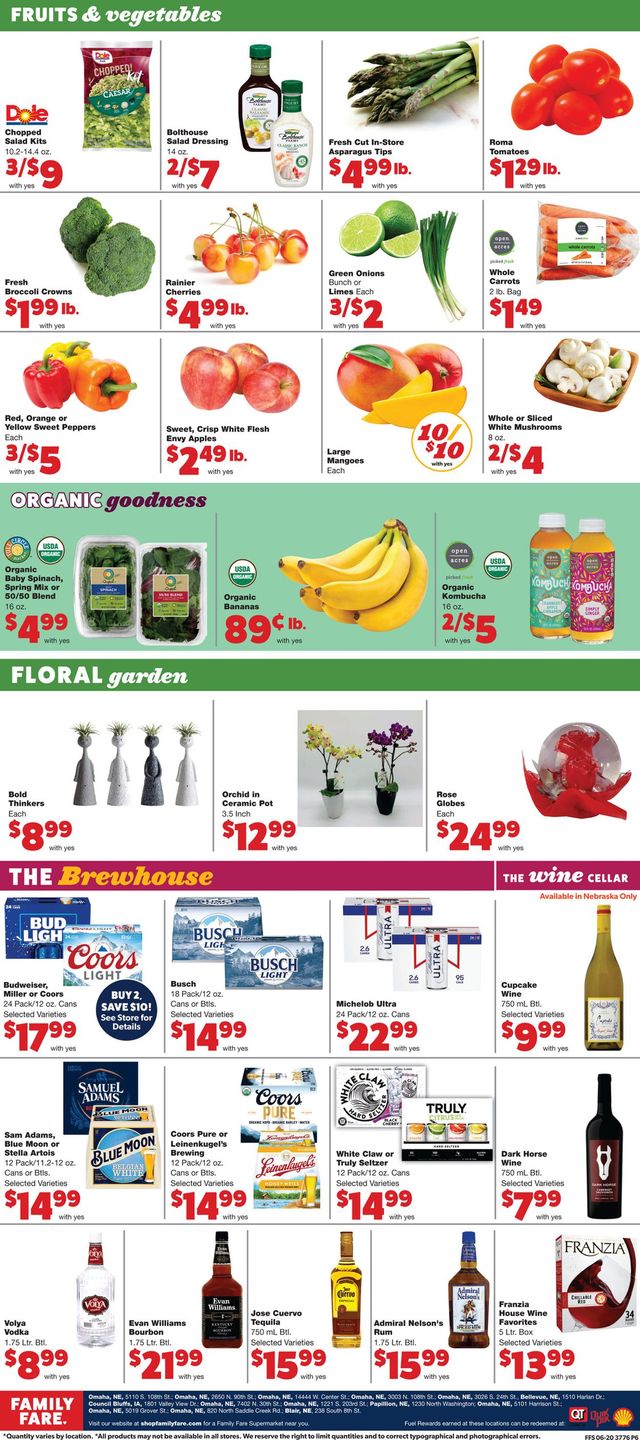 Family Fare Ad from 06/23/2021