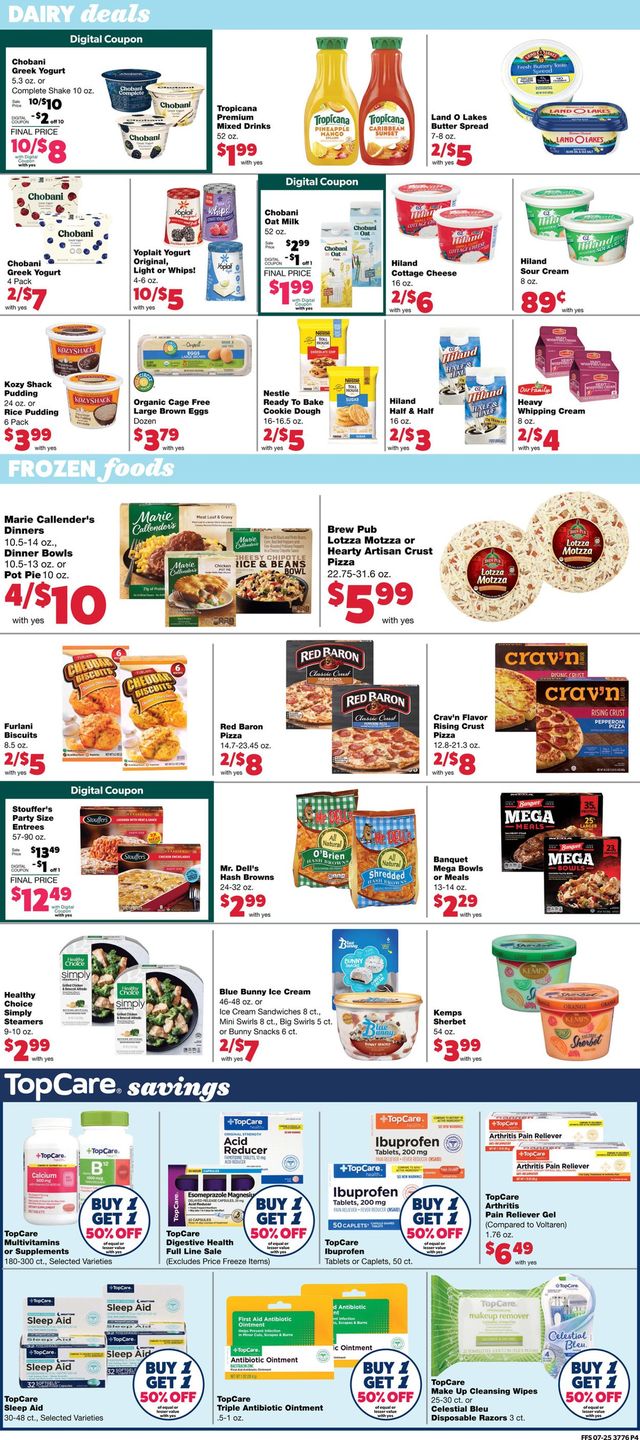Family Fare Ad from 07/28/2021