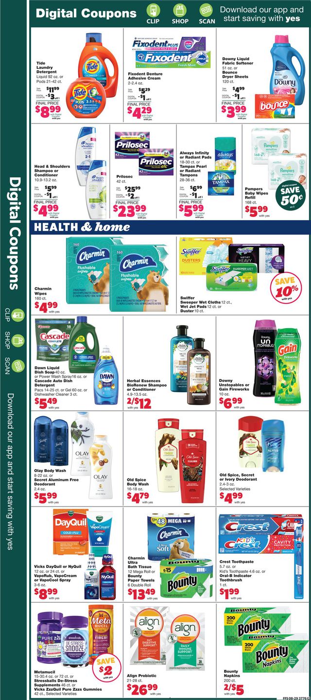 Family Fare Ad from 09/01/2021