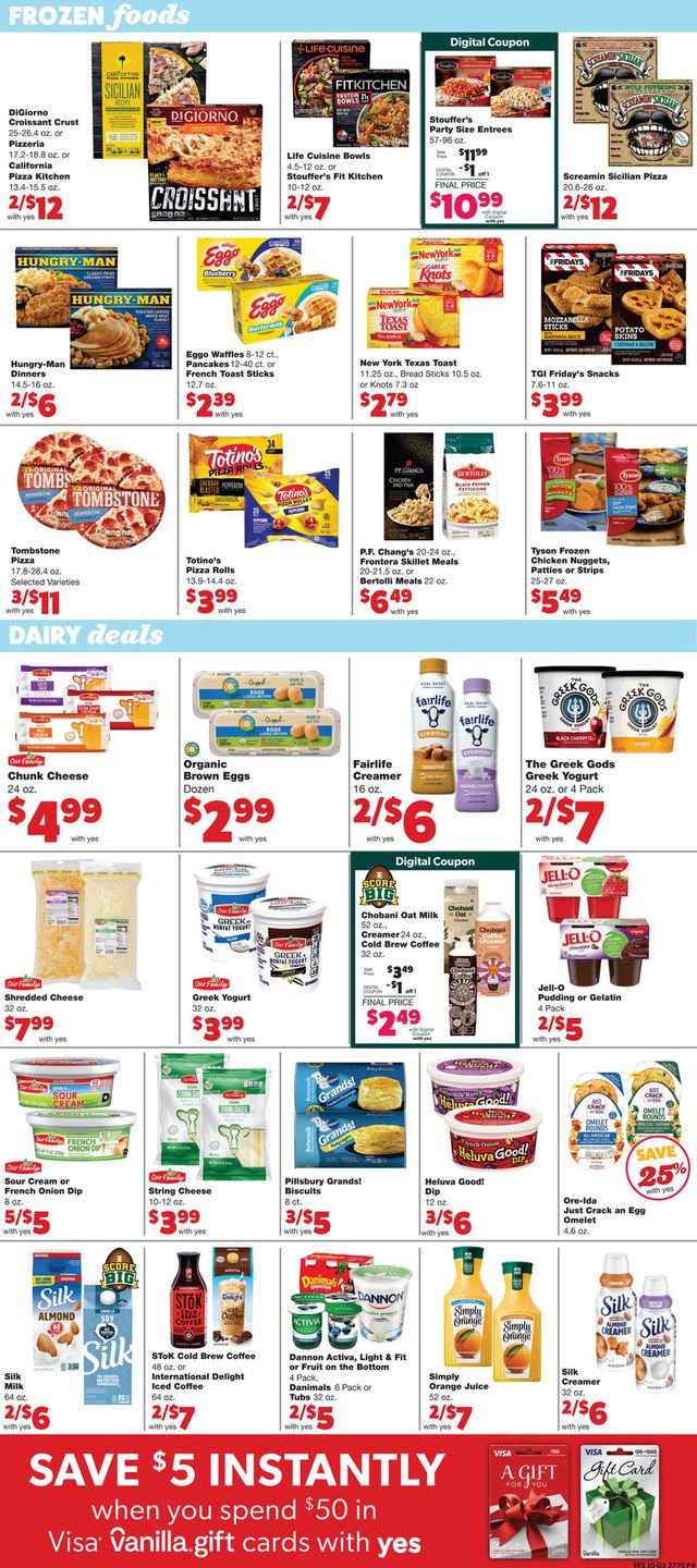 Family Fare Ad from 10/06/2021