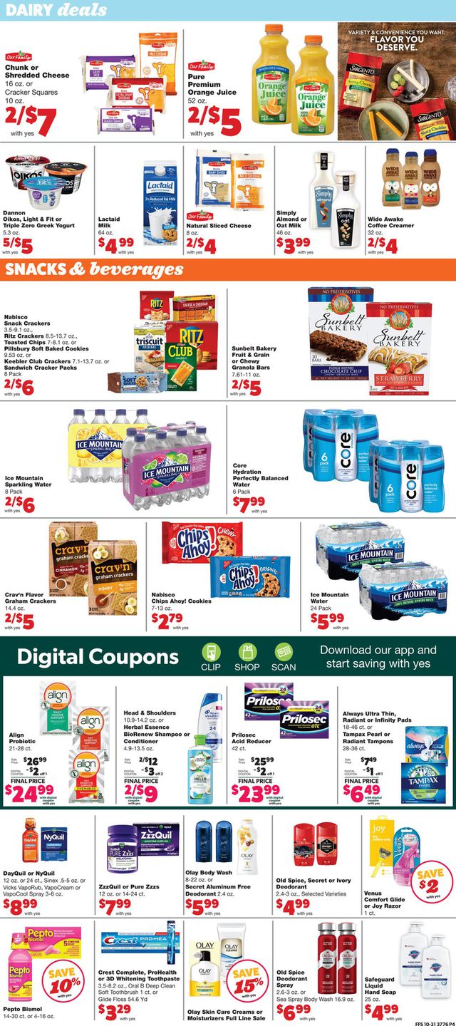 Family Fare Ad from 11/03/2021