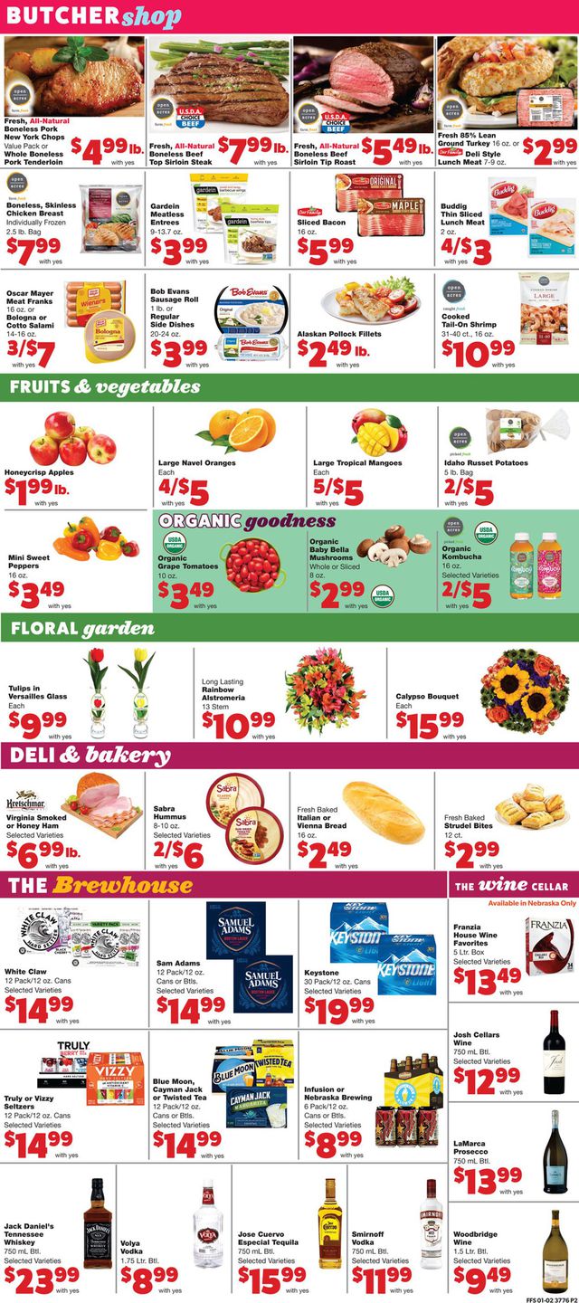 Family Fare Ad from 01/05/2022