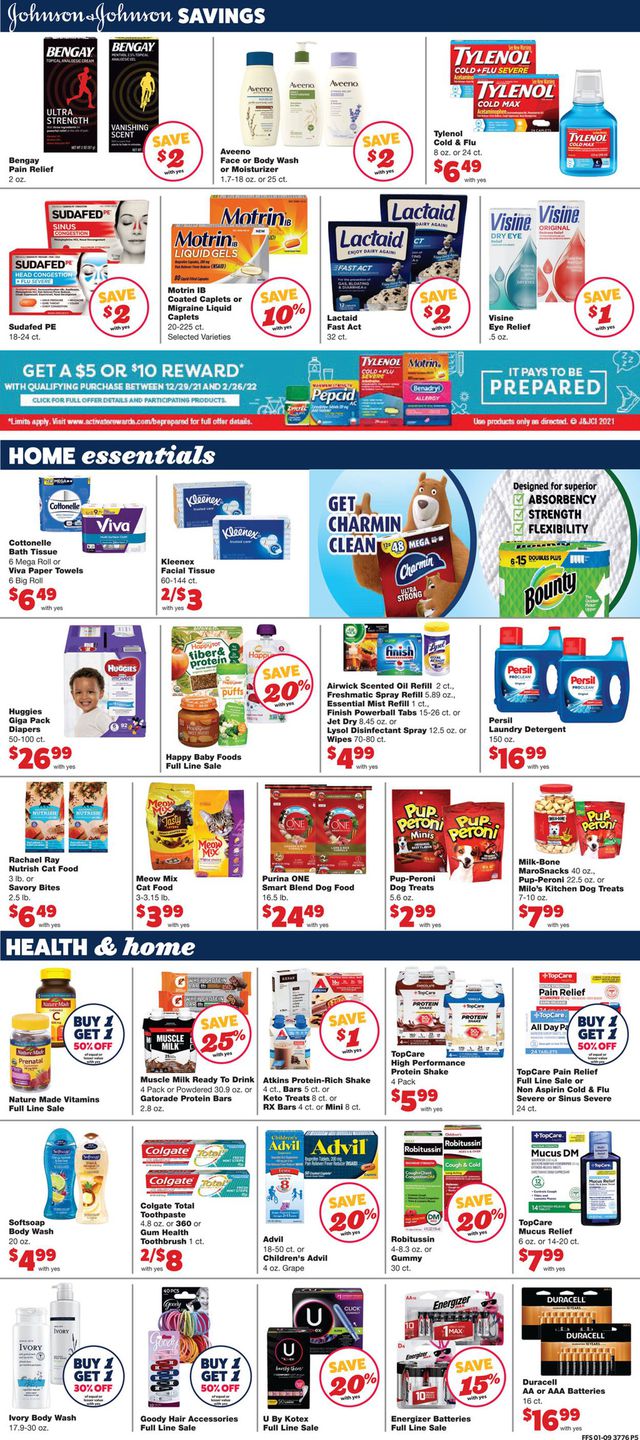 Family Fare Ad from 01/12/2022