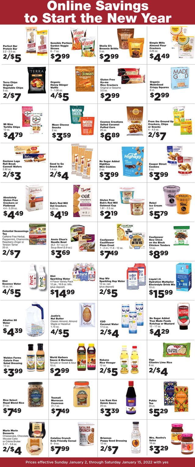 Family Fare Ad from 01/12/2022