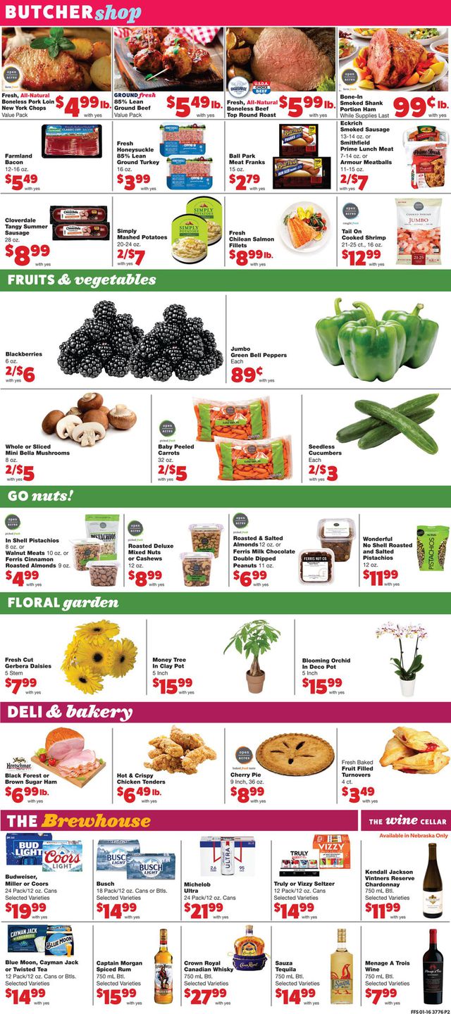 Family Fare Ad from 01/19/2022