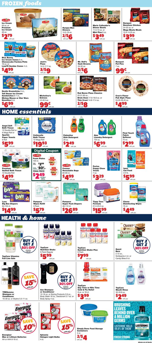 Family Fare Ad from 01/26/2022