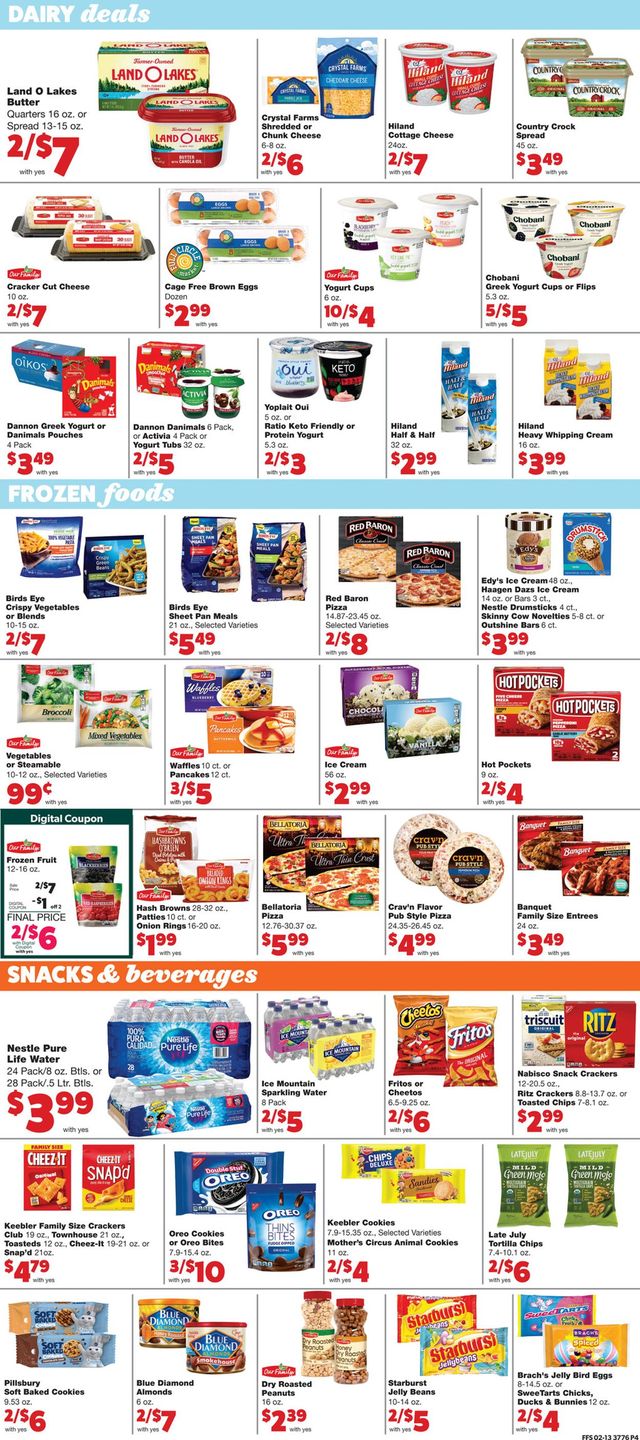 Family Fare Ad from 02/16/2022