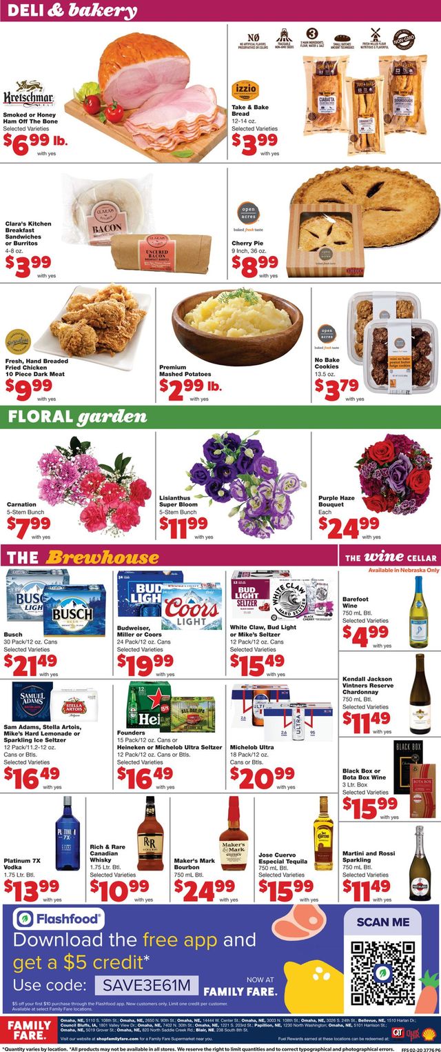 Family Fare Ad from 02/23/2022