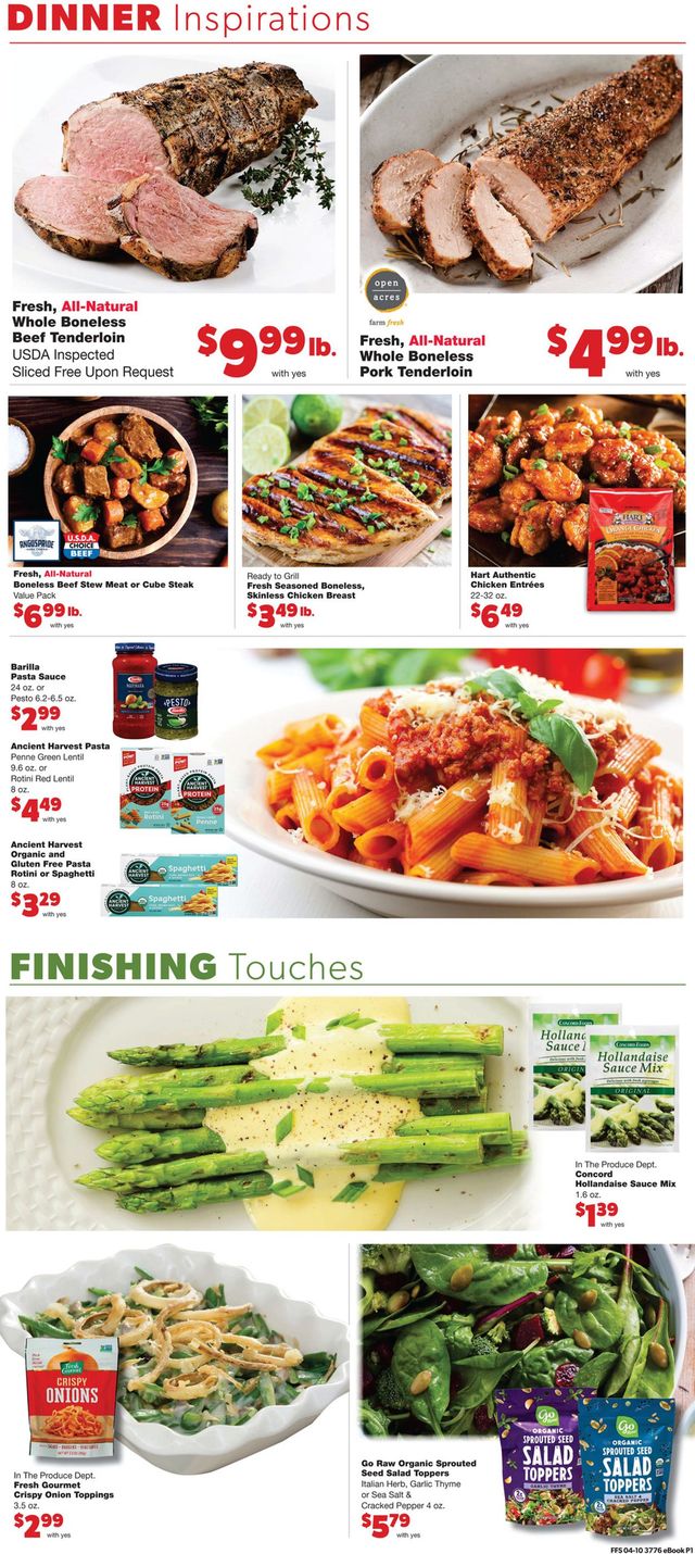 Family Fare Ad from 04/13/2022