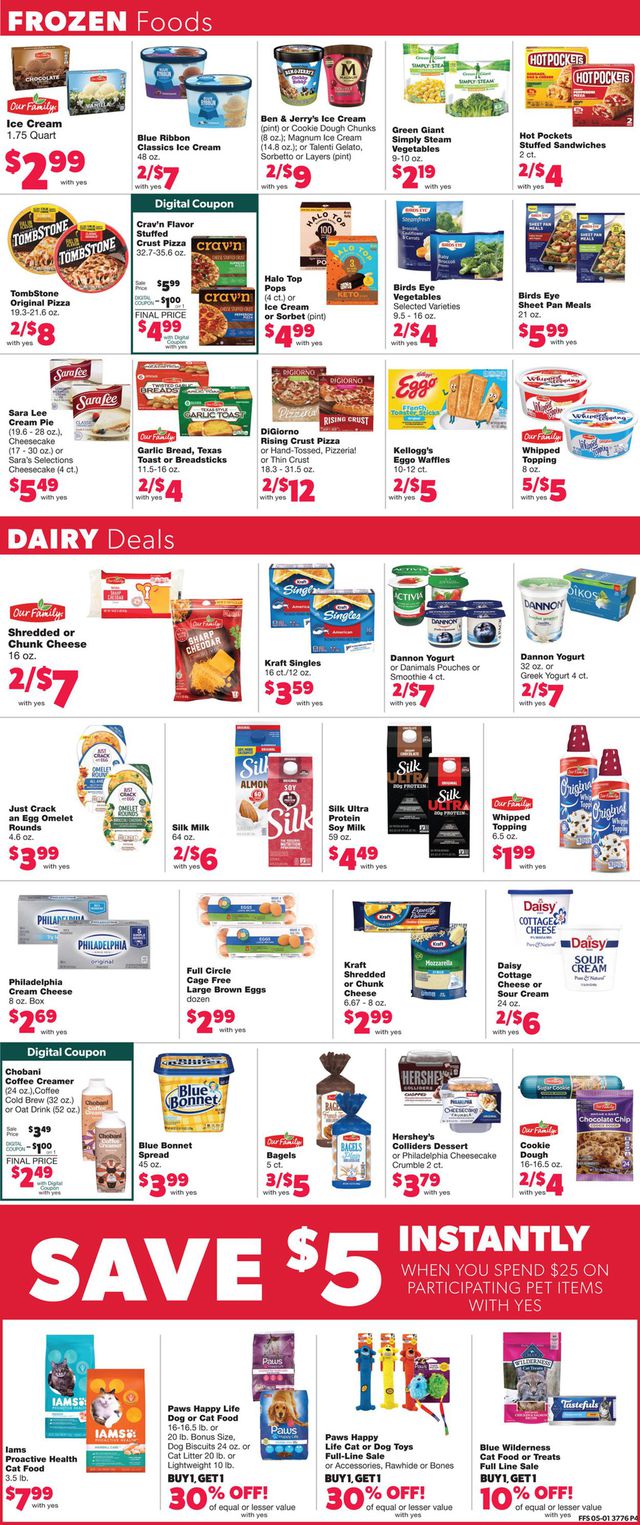 Family Fare Ad from 05/04/2022