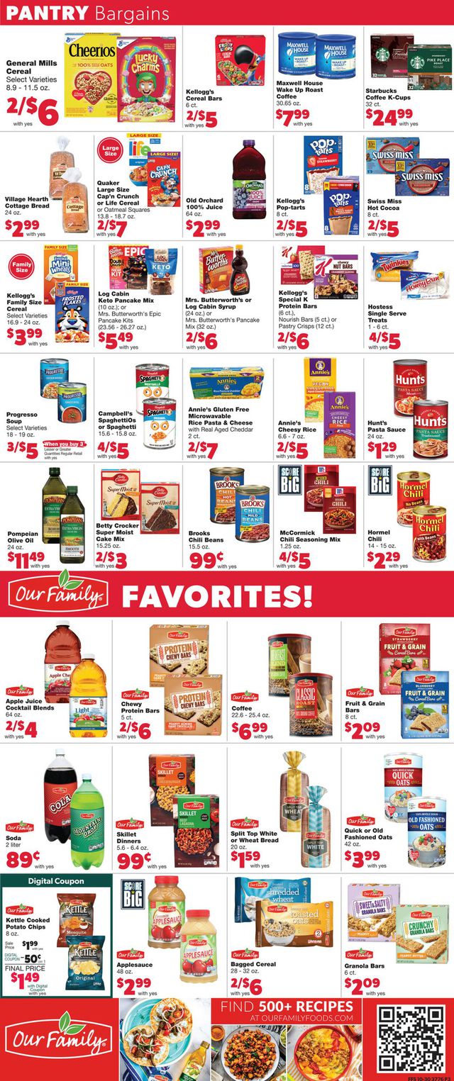 Family Fare Ad from 11/02/2022