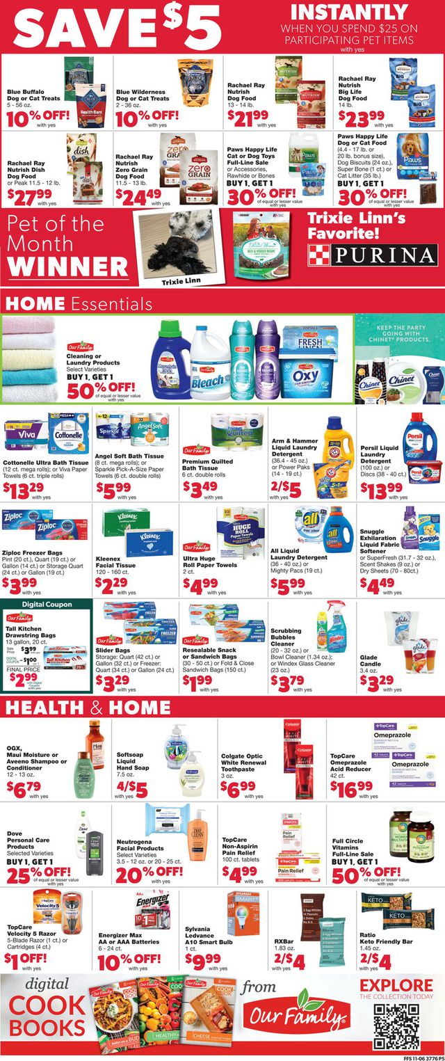 Family Fare Ad from 11/09/2022