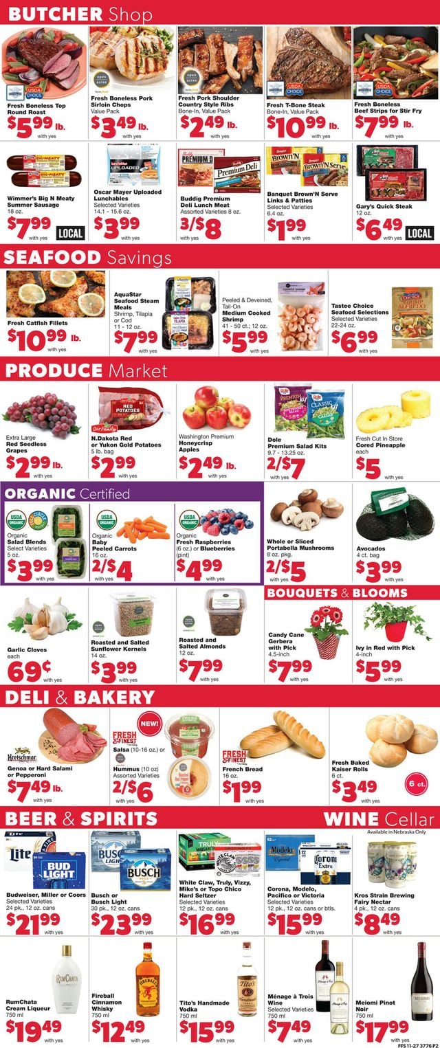 Family Fare Ad from 11/30/2022