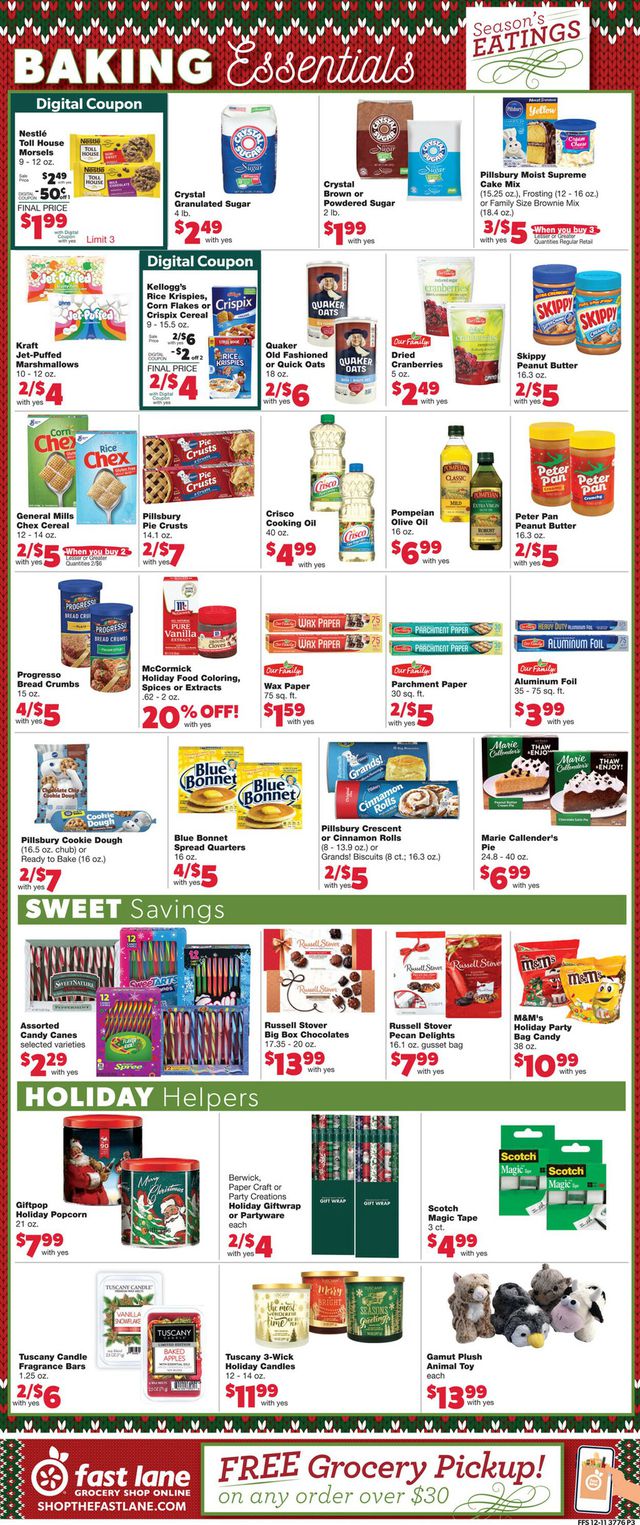 Family Fare Ad from 12/14/2022