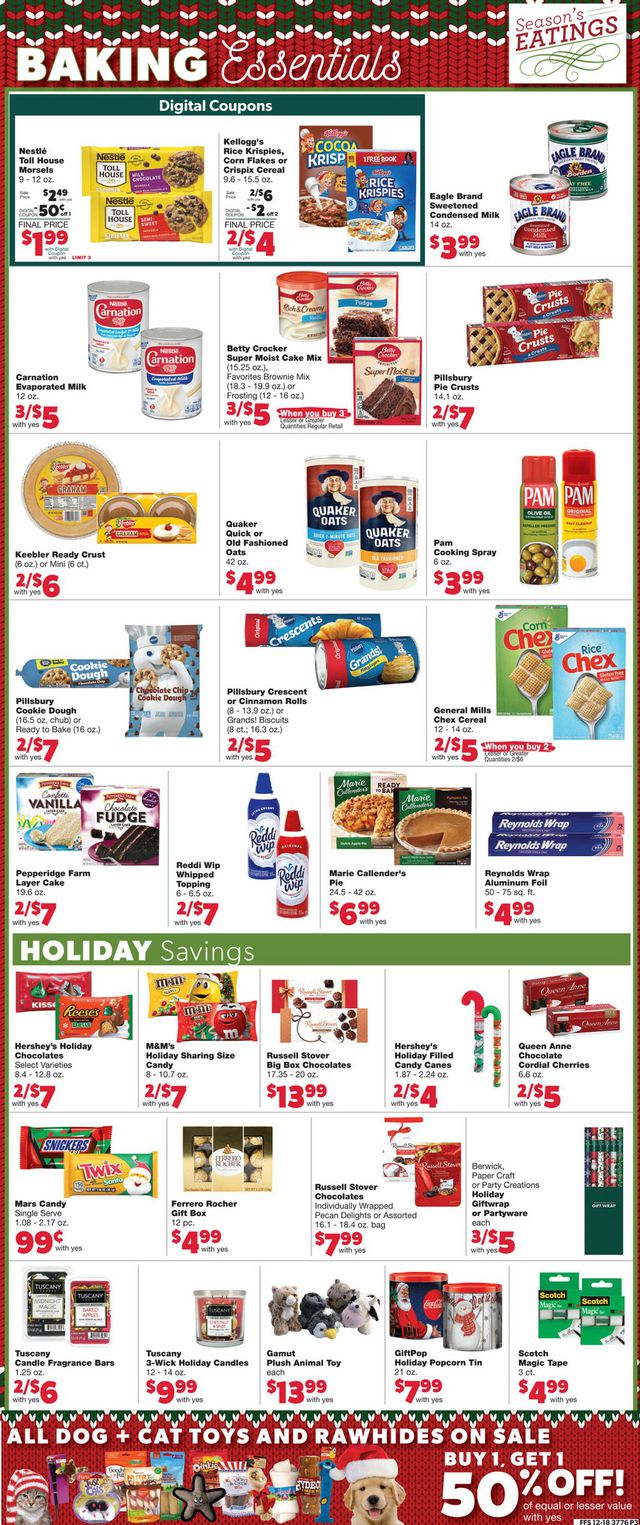 Family Fare Ad from 12/21/2022