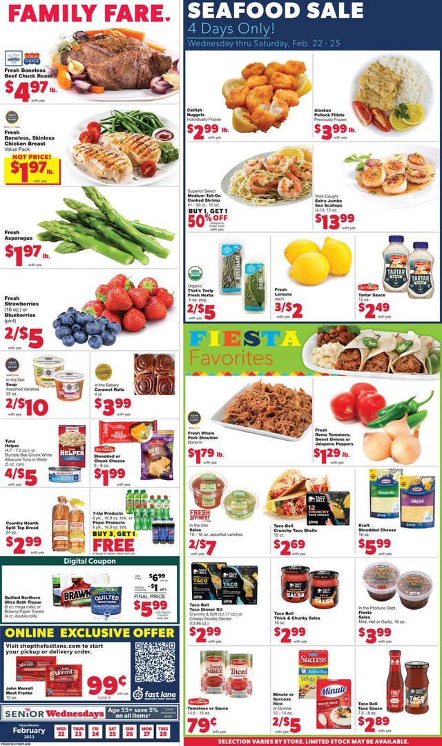 Family Fare Ad from 02/22/2023