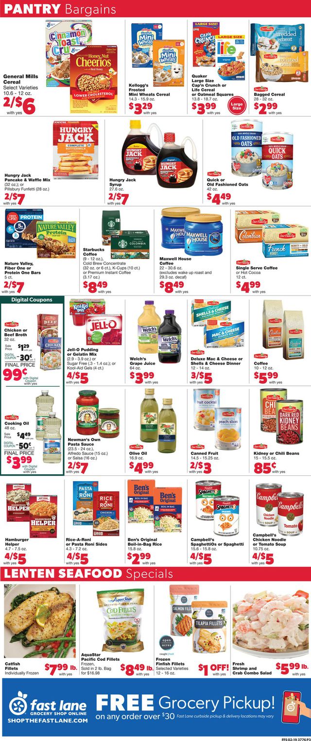 Family Fare Ad from 02/22/2023