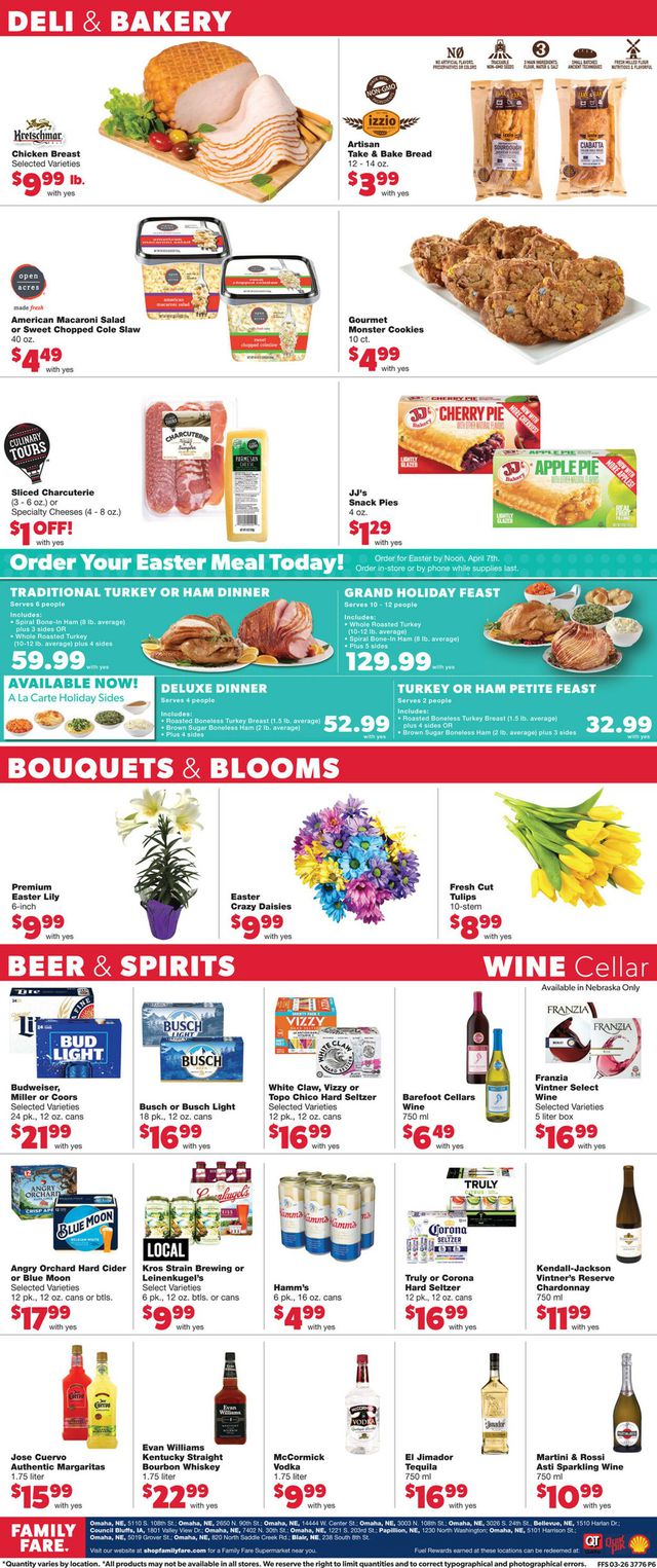 Family Fare Ad from 03/29/2023